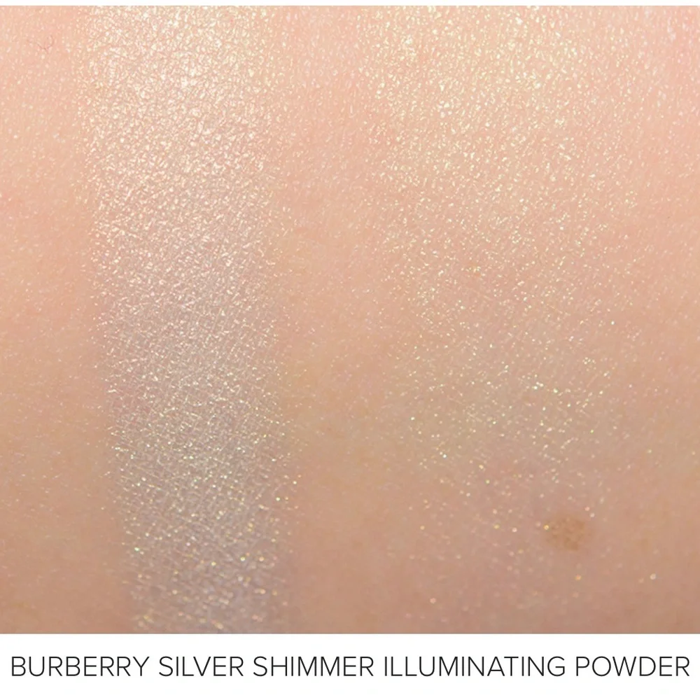 BURBERRY Silver Shimmer Illuminating Powder Highlighter LIMITED EDITION